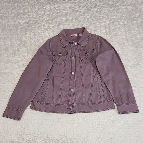 Vintage Wrangler studded crosses denim jacket size S - Picture 6 of 6